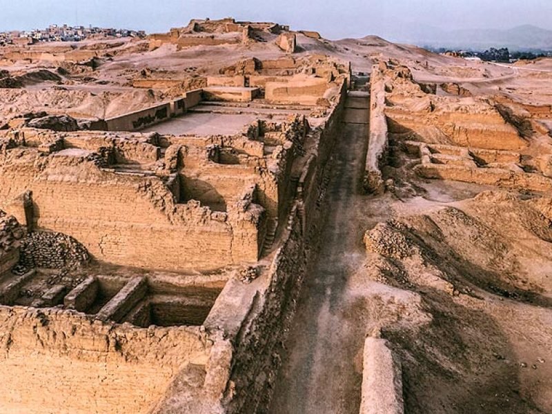 Sacred city of Pachacamac